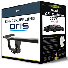 Starre Anhängerkupplung für AUDI A5 Cabrio 02.2009-01.2017 Typ 8F Oris NEU