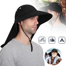 Sonnenhut Anglerhut Fischerhut Trekking Camping Reisen Outdoor UV Schutz Herren