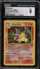 2000 Pokemon Base Set 2 Holo Rare Charizard #4/130 CGC 9 Mint