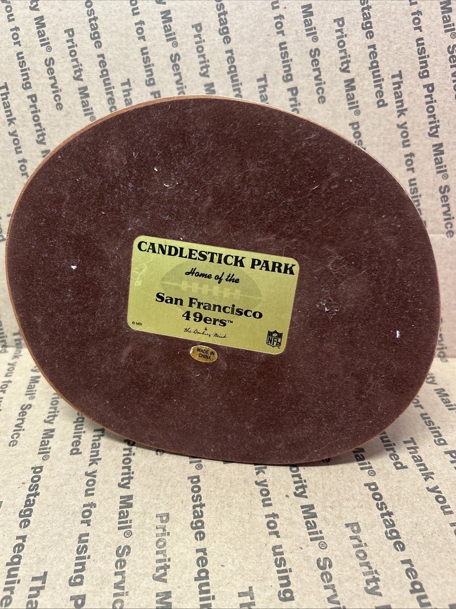 VINTAGE Danbury Mint Candlestick Park San Francisco 49ers NFL