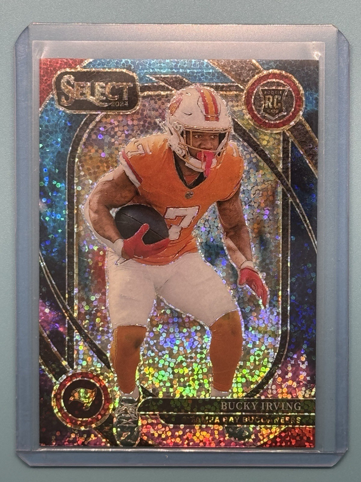 2024 Select Bucky Irving Cosmic Prizm SSP Case Hit #239 Club Level Buccaneers