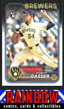 2024 Topps Update #US119 Robert Gasser Rookie Milwaukee Brewers