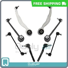 Control Arm Ball Joint Tie Rod and Sway Bar Link Kit for 10-11 Front End - 8pcs