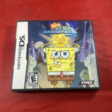 Nickelodeon SpongeBob Atlantis SquarePantis Nintendo DS Game w/ Manual