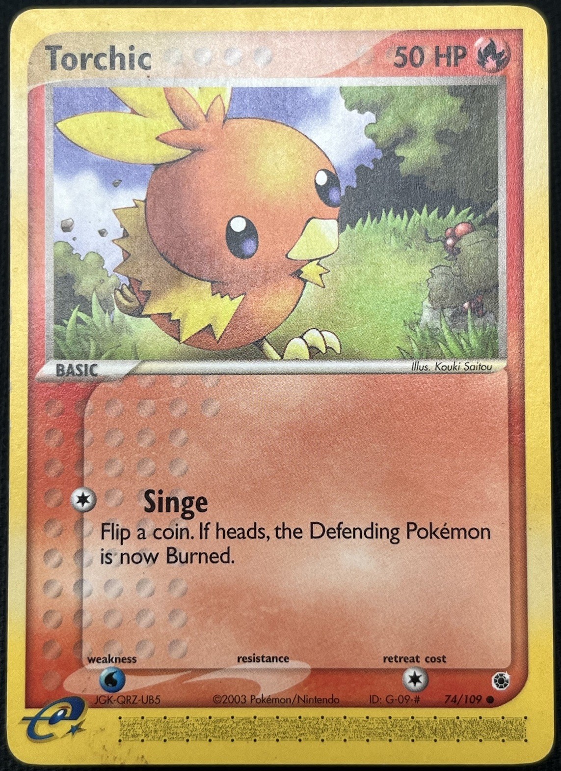 Torchic - Common Ruby and Sapphire 74/109 MP