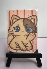 Original ACEO 2.5x3.5 KITTY KAT By Jasmine Fields,craftswithjazzy