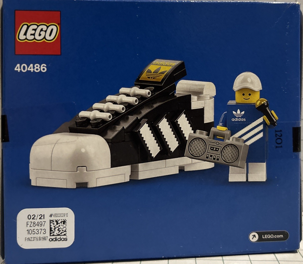 LEGO Mini Adidas Originals Superstar 40486 Promo Set - New