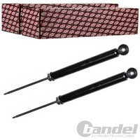 2X Ashika Gasdruck StoßDÄMpfer Satz Hinten Passend FÜR Audi A3 Q3 TT Seat Leon