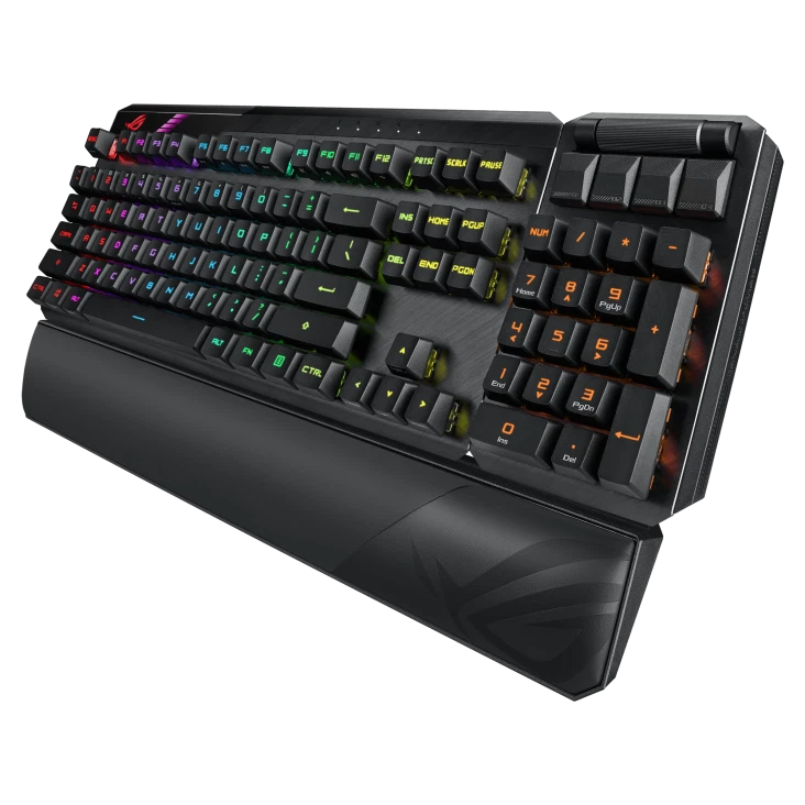 ASUS ROG Claymore II  RX ABS 2.4ghz Wireless/Wire Gaming  Keyboard Red Switch - Image 2 of 4