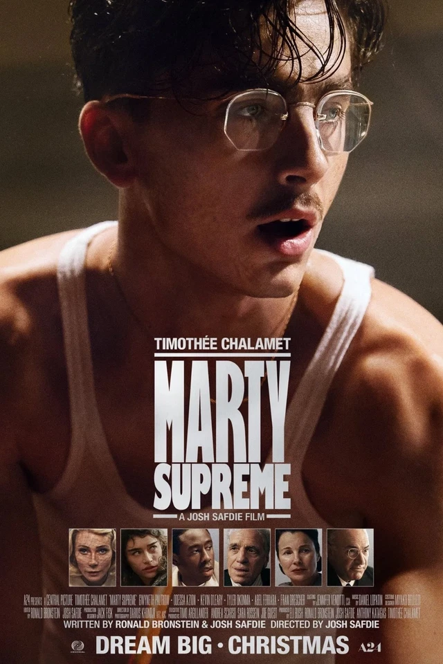 Marty Supreme movie poster (b) - 11 x 17 inches - Timothee Chalamet