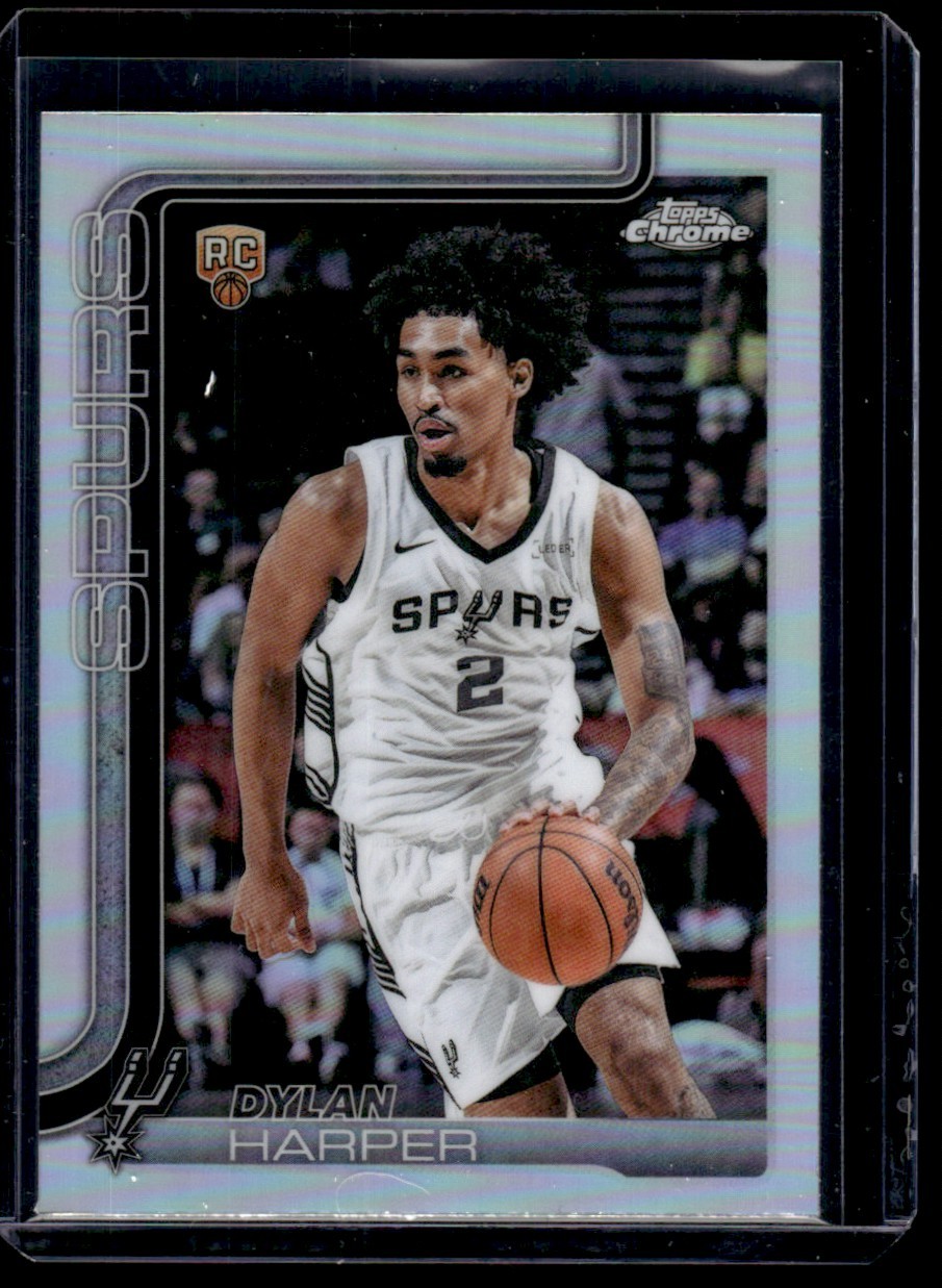 DYLAN HARPER 2025-26 TOPPS CHROME #252 REFRACTOR RC
