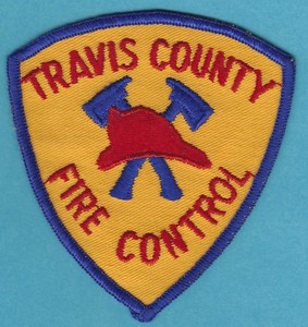 TRAVIS COUNTY TEXAS FIRE CONTROL PATCH