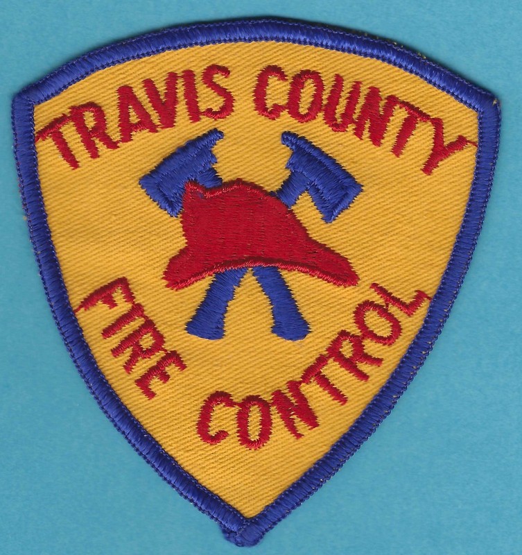TRAVIS COUNTY TEXAS FIRE CONTROL PATCH