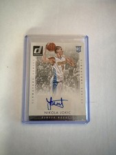 2015-16 Panini Donruss Signature Series Nikola Jokic RC Auto SS-NJK Nuggets