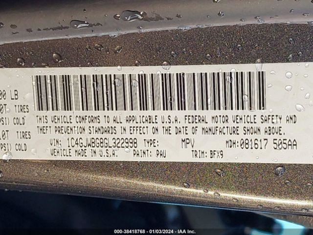 Driver Side View Mirror Full Door VIN W 6th Digit Fits 15-18 WRANGLER 2234565 thumbnail 9