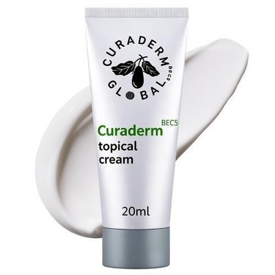 Curaderm BEC5 Cream Hydrating Non-Greasy 20ml Gentle Skin Barrier Repair Cream