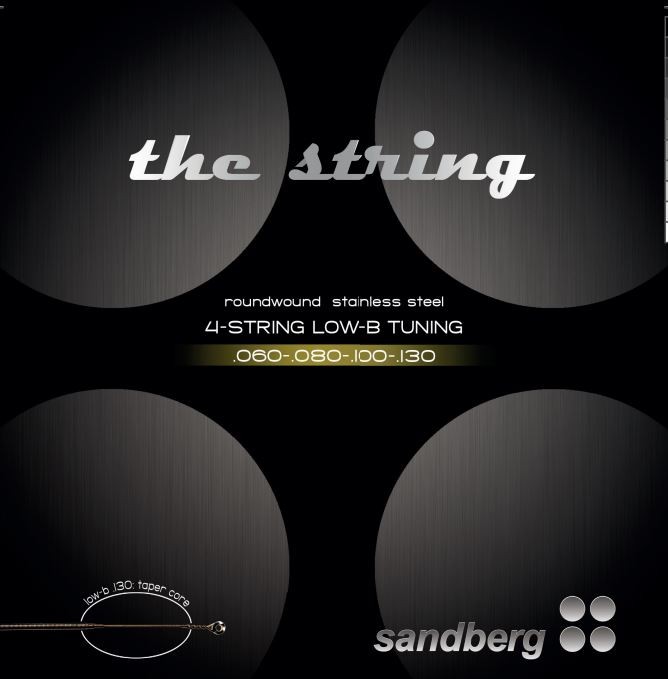 SANDBERG BS4-60 Bass Saiten 4-String 60-130 8290₽