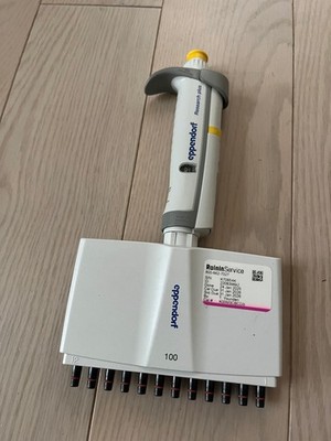 Eppendorf Research plus Pipette multichannel 12-channel 10-100ul adjustable  gfj