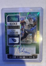 2023 Panini Contenders - Rookie Ticket Kearis Jackson Opening Kickoff Ticket 