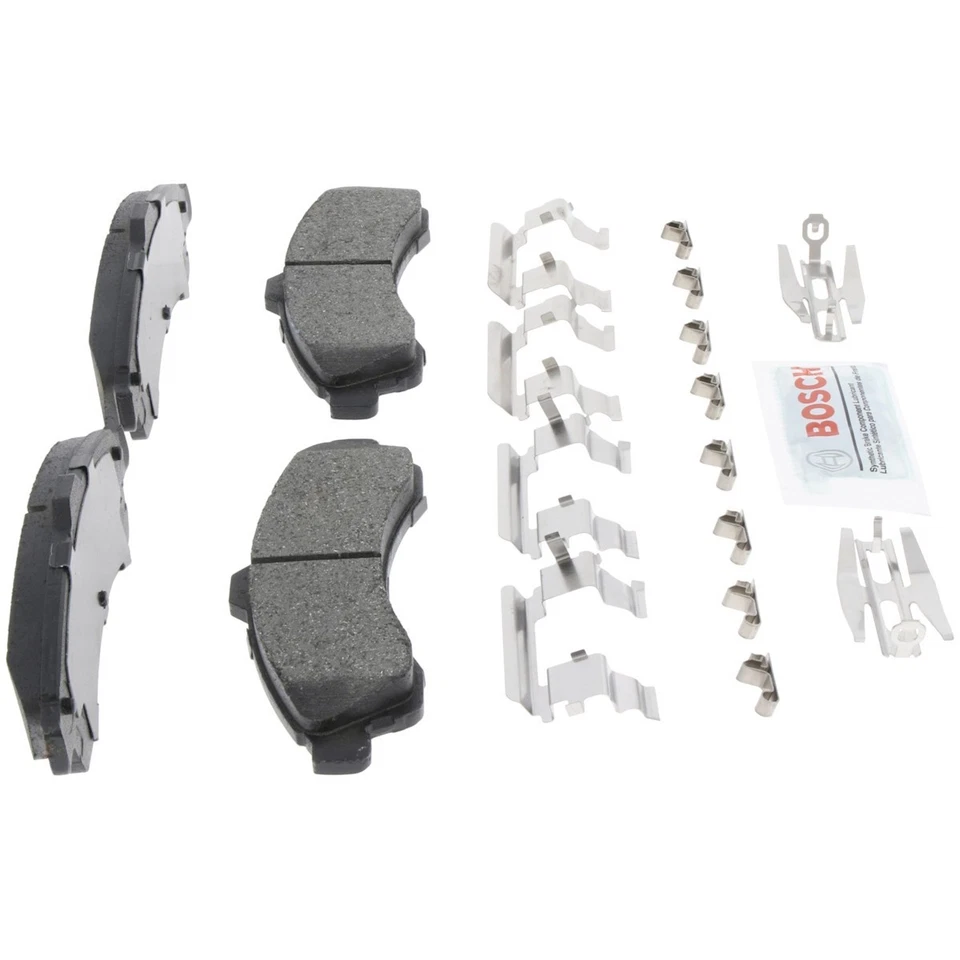 BE882H Juego de pastillas de freno Bosch Juego de 2 ruedas delanteras para Chevy Olds Isuzu Ascender SSR Foto 4 de 4