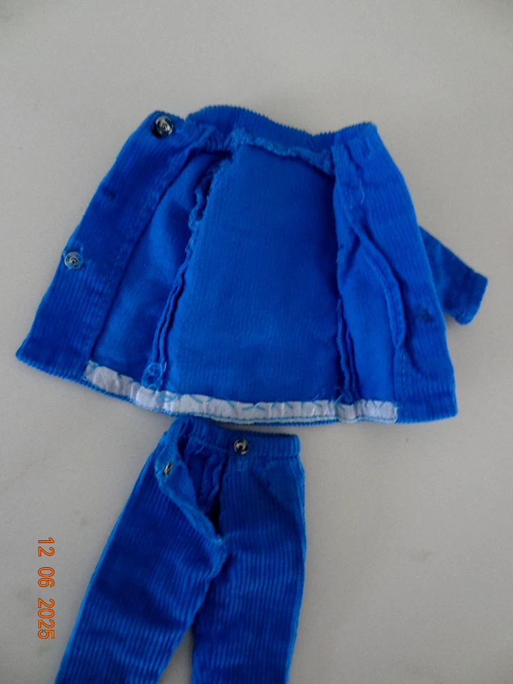 Rare tenue vintage A LA FAC pour poupée TRESSY BELLA / AC année 1970 - Photo 3/4