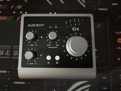 Audient ID4 MKII Audio Interface + AT2020 XLR Mikrofon + 3m XLR Kabel