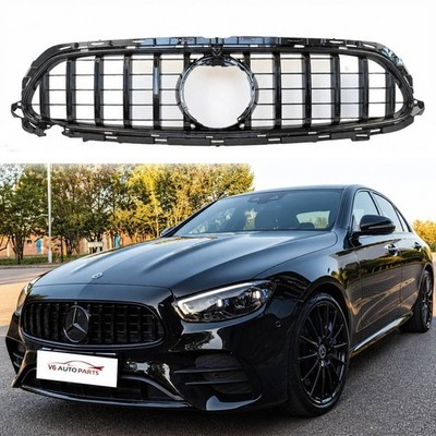 For Mercedes E-Class C238 A238 E350 Front Bumper Sport Grille Panamericana 20-24