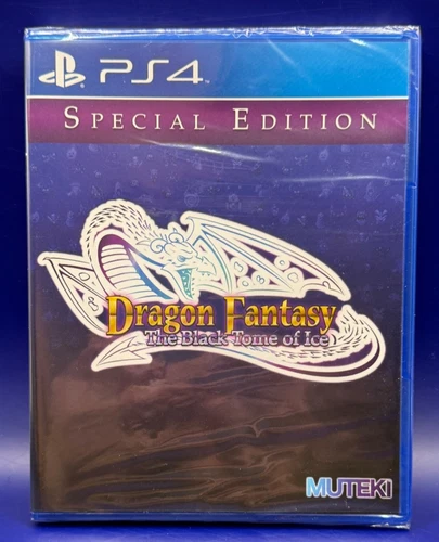 Dragon Fantasy The Black Tome Of Ice Special Edition (Sony PS4) Limited Run #18