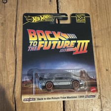 HOT WHEELS Pop Culture- Back To The Future Time Machine - 1955 free shipping