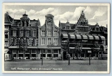 Netherlands Postcard Café Restaurant Gebrs. Brinkmann Haarlem c1920's