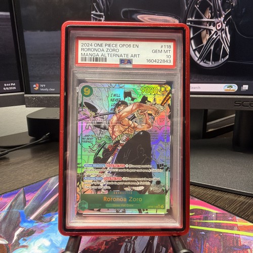 Zoro OP06-118 Manga AA (OP06) — eBay listing photo