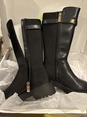 Marc Fisher Girls Boots Black Size 1.5