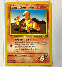 Pokémon Blaine's Charmander 60/132 Gym Challenge WotC 2000 Common Regular on eBay