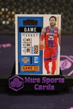 Derrick Rose Bronze Season Ticket 2020-2021 Contenders
