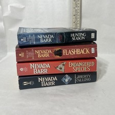 Nevada Barr lot of 4 paperback books from the ANNA PIGEON MYSTERY Series