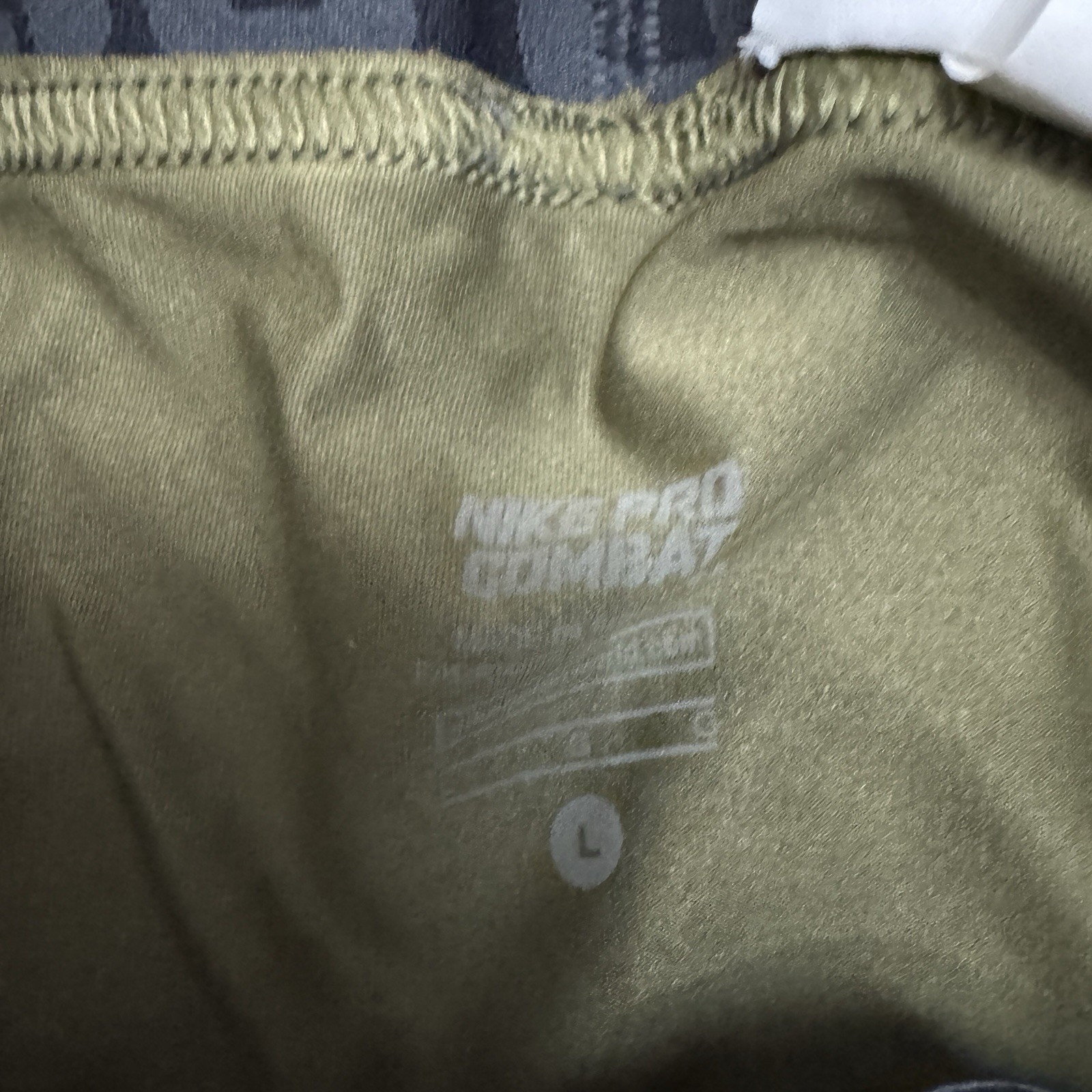 Nike Pro Combat Compression Tights Pants Camo Size Large image 7