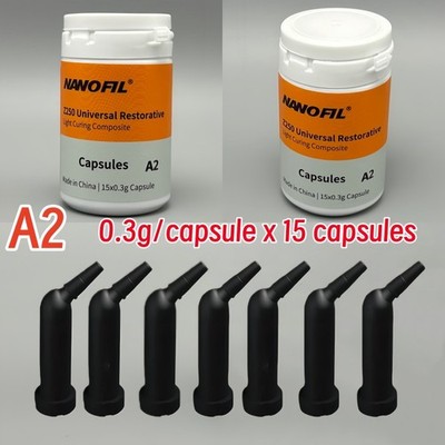 Dental Z250 Universal Restorative Light Cure Composite Shades A2 with Capsule
