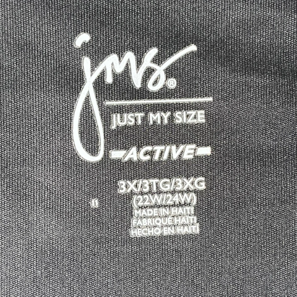 Camiseta sin mangas Just My Size Active talla grande 3X 22W/24W Foto 2 de 4