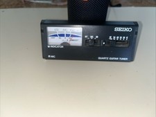 Vintage Seiko kwarcowy tuner gitarowy. Model ST600 - przetestowany i działający. EUC