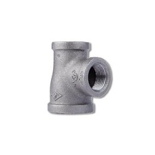 STZ Industries 1 in X 3/4 in FIP Black Malleable Iron Reducing Tee 310RT-13434