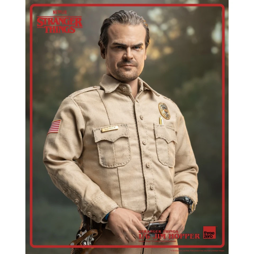 Threezero Stranger Things - Jim Hopper 1/6 - Imagen 4 de 4