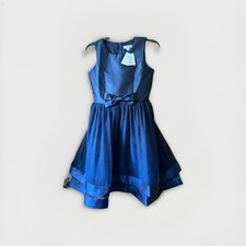 NWT Big Girls Navy Special Occasion Dress Size 16
