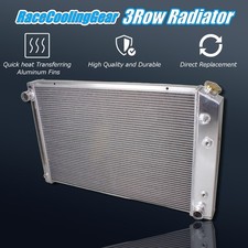 For 19731990 Chevy Gmc Ck Trucks 3 Row Radiator Cooling Upgrade Aluminum Core