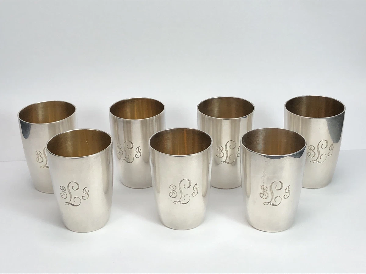 Tiffany & Co. Post - 1940 Antique US Sterling Silver Cups