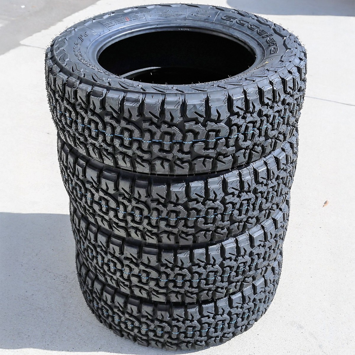 4 225/65R17 Accelera Omikron CT LT Load D 8 Ply AT A/T All Terrain