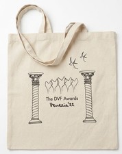 DVF Awards Venezia 22 Tote Bag Canvas Cotton Venice Beige Diane Von Furstenberg