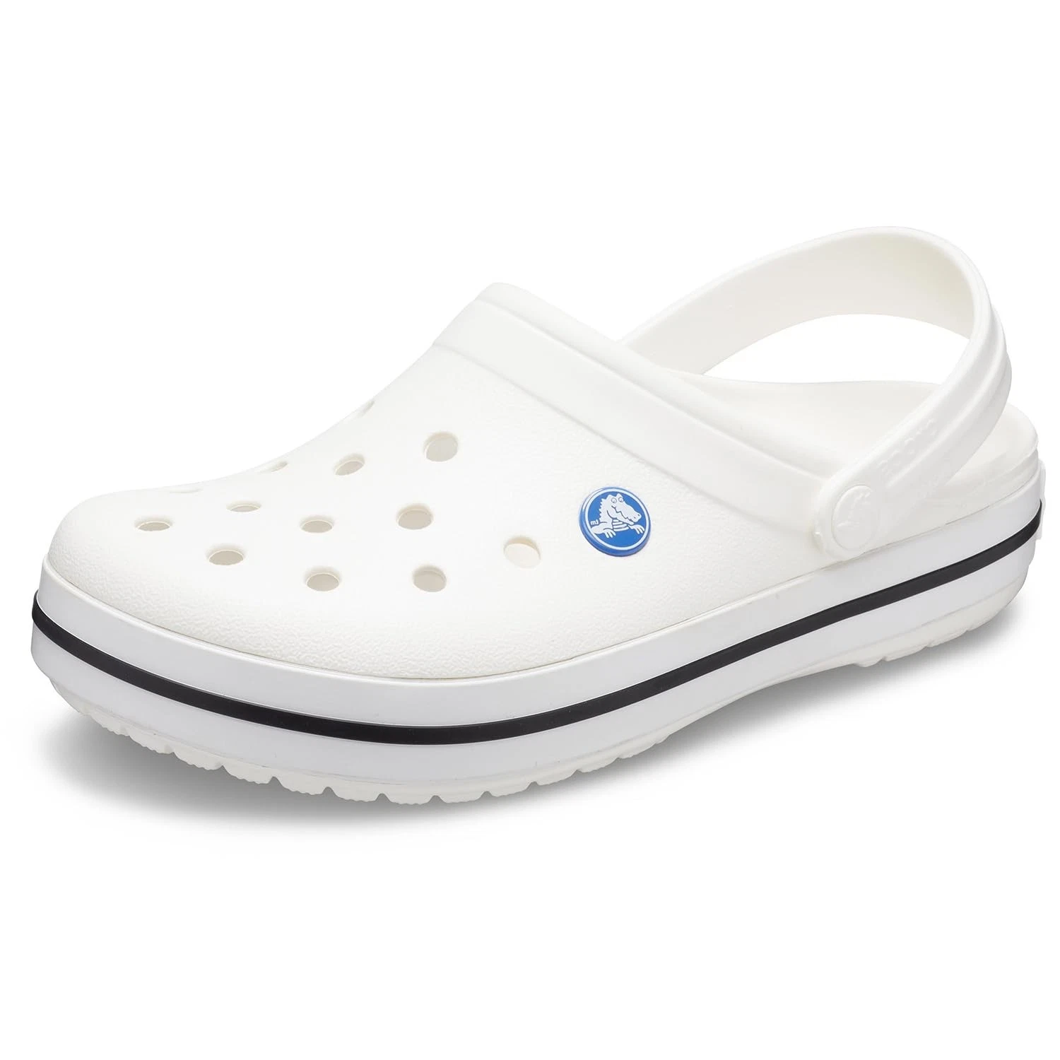 Crocs Crocband Clog,White, M11/W13