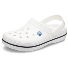 Crocs Crocband Clog,White, M11/W13