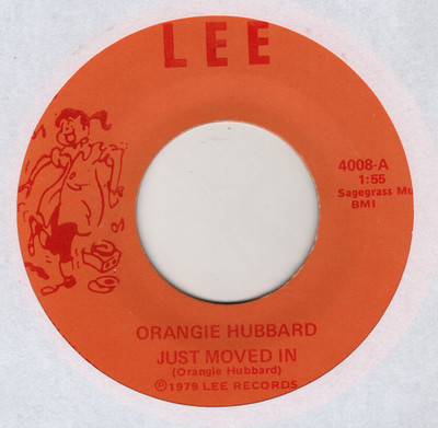 ROCKABILLY 70's REPRO - ORANGIE RAY HUBBARD - Just Moved In/Love Won't Stop -LEE