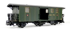 LGB 'G' GAUGE 40330 GREEN BALLENBURG POST/BAGGAGE CAR COACH